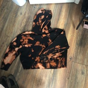 ✨✨SOLD✨✨oversized bleached hoodie